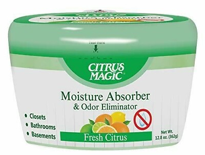 #ad Citrus Magic Triple Action Moisture and Odor Absorber Fresh Citrus 12.8 Ounce $17.00