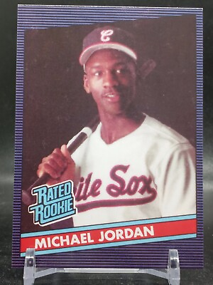 #ad Michael Jordan Rated Rookie Glossy Edition Chicago White Sox $8.52