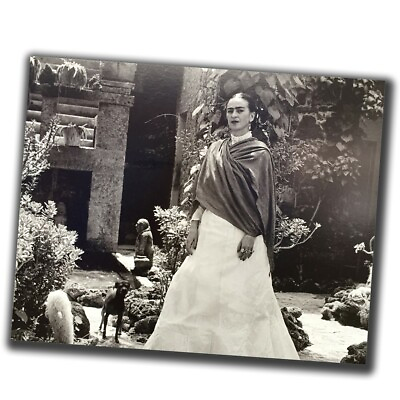 #ad Frida Kahlo Vintage Rare Old Star Photo Glossy Big Size 8X10in U039 $14.99