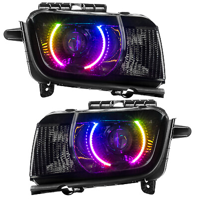 #ad Fit 2010 2013 Chevrolet Camaro Pre Assembled LED Halo Headlights RS $1539.00