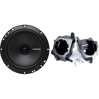#ad Rockford R1675X2 6.75” Full Range Coaxial with JP 1014 6quot; 6.75quot; Speaker Pods... $119.00