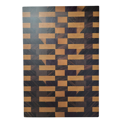 #ad Handmade Walnut and Hard Maple End Grain Checkered Cutting Board 11.5#x27;#x27;x17#x27;#x27;x2#x27;#x27; $99.99