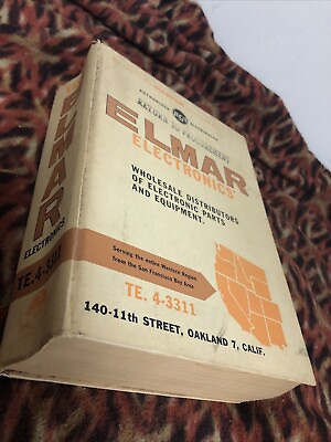 #ad Elmar Electronics TE. 4 3311 1961 The Radio Master 25th Edition $249.95