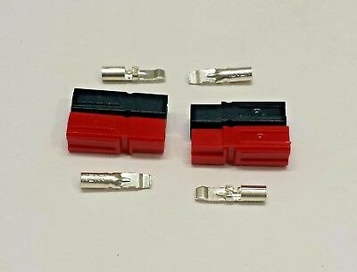 CEA AP30RB 2 Red 2 Black Stackable Power Connectors to use with Ham Radios $11.97