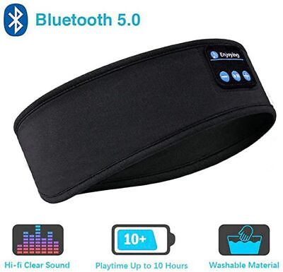#ad Sleep Headphones Bluetooth Sleeping Headband Sleeping Headphones Cozy Bands $10.52