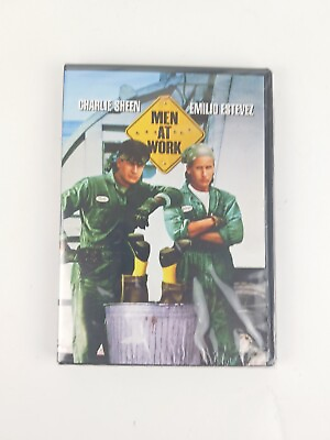 #ad Men At Work DVD 1990 Cult Classic. Sheen Estevez Funny Garbage Men Comedy New $7.61