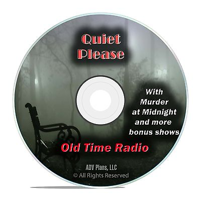 #ad Quiet Please 481 Horror and Thriller Old Time Radio Shows OTR DVD CD G08 $8.99