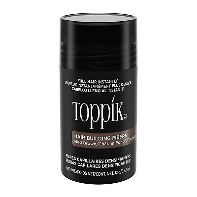 #ad Toppik Hair Building Fibers Dark Brown 12g Full Hair Instantly $18.99