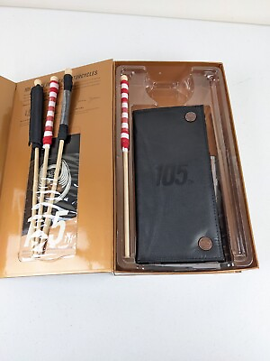 #ad Harley Davidson 105th Anniversary Box Set Black Copper Wallet Keychain Flags $16.04