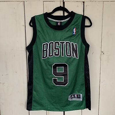 #ad CELTICS Jersey Adidas RAJON RONDO Green Boston NBA Team Small Black Green 2 $34.00