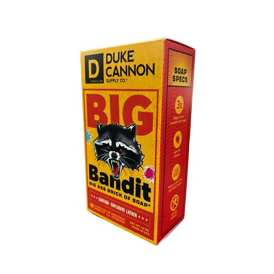 #ad Duke Cannon Big Ass Brick Of Soap Big Bandit 10 oz Benefits Vets Made in USA $16.79