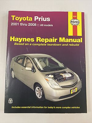 #ad Automotive Repair Manual Ser.: HM Toyota Prius 2001 2008 by Haynes 2008... $17.99