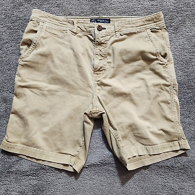 #ad American Eagle Mens Brown Classic Active Flex Shorts 36 Summer Stretch Casual C $34.97