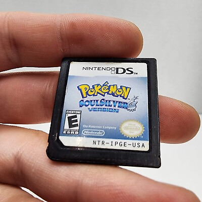 Pokemon Soulsilver Version For Nintendo DS NDS 3DS USA Game Card Only Video Game $25.99