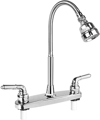 #ad RV Kitchen Faucet Replacement RV Kitchen Sink Faucet with Flexible Arc 360 Degr $35.73