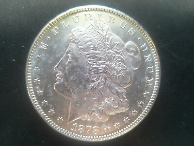 #ad 1878 S Morgan Dollar 90% Silver $58.00