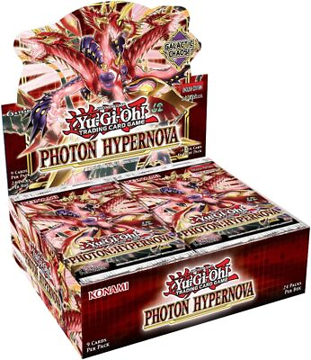 #ad Yu Gi Oh Trading Cards Yu Gi Oh Photon Hypernova Booster Box $69.95