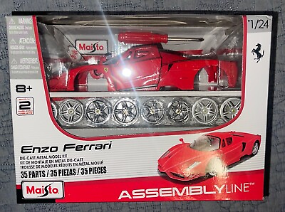 #ad Maisto Ferrari Enzo Red 1:24 Scale Diecast Car $39.99
