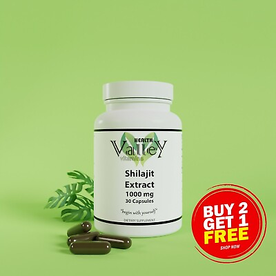 #ad Shilajit Extract 1000mg Stress Anxiety Skin Vitality Healthy Heart Fatigue $8.95