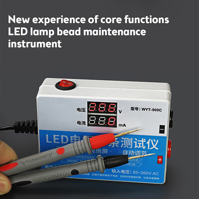 #ad 10A LED TV Backlight Tester LEDStrip Test Tool With Current Voltage Display New. $25.64