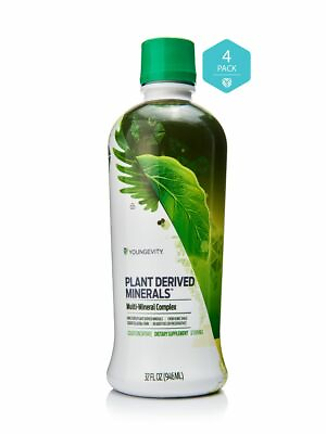 #ad Youngevity Plan1x Plant Derived Minerals 4 bottles Dr Wallach Free Shipping $92.95