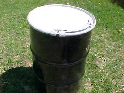 #ad Steel Metal open top 55 gallon barrel barrels drums SHIP ONLY TO ILLINOIS IOWA $99.00