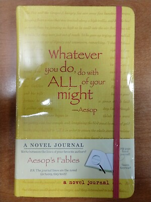 #ad Novel Journals: A Novel Journal: Aesop#x27;s Fables Compact by Aesop 2016 E8E $7.98