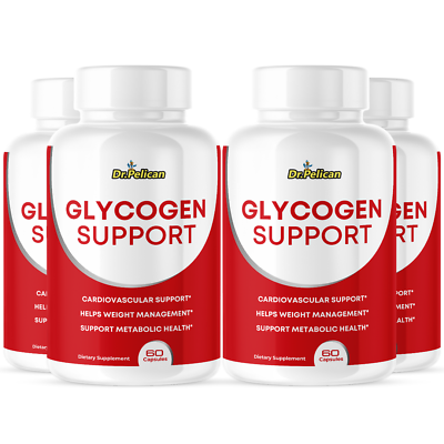 #ad Glycogen Support Blood Support 4 Bottles 240 Capsules $99.99