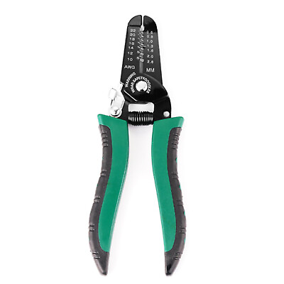 #ad 7in Wire Stripper Cable Cutter Crimper Cutting Plier Electrician Crimping Tool f $8.71