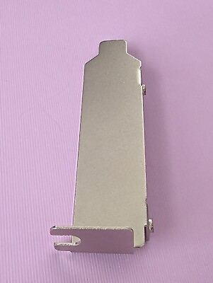 Low Profile PCI Slot Cover with 2 Mounting Holes Silver $4.60