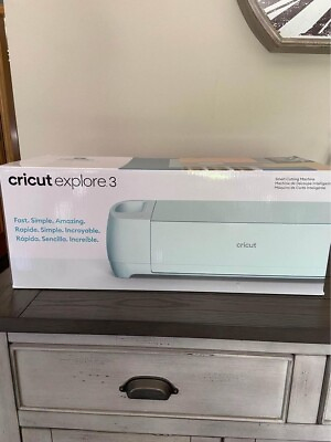 #ad Cricut Explore 3 Smart Cutting Machine with Easy Printables sensor new $195.00