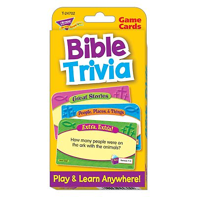#ad Trend Bible Trivia Flash Cards $10.65