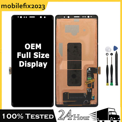#ad OEM LCD Display For Samsung Note 8 N950 N950U N950F Screen Touch Digitizer Tool $122.99