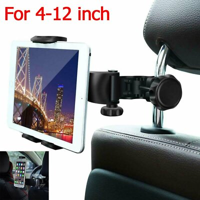 #ad 360° Car Back Seat Headrest Mount Tablet Holder for 4 12” Universal iPad Phone $9.99