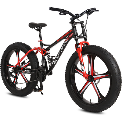 #ad Bicycle 26 Inch 24 Speed Fat Bikes Mountain Bike Road MTB Man Double Damping $1829.39