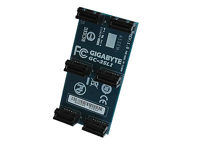 #ad Gigabyte Gaming NVIDIA Video 3 Way SLI Bridge Connector Quad Slot GC 3SLI $7.99