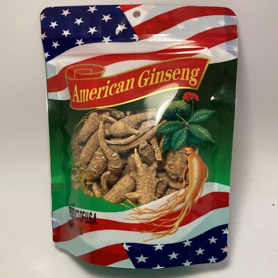 #ad 4oz 1LB Grade A Hand Selected American Ginseng Root Wisconsin US Seller 美国花旗参 $13.50