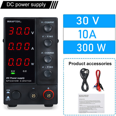 #ad 30V 10A Switching DC Power Supply LED High Precision AC 115V 230V 50 60Hz U3N5 $62.99