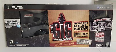 #ad New In Box Power Gig: Rise of the SixString Guitar Bundle PlayStation 3 PS3 RARE $220.00