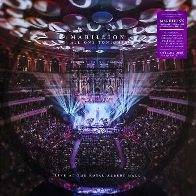 Marillion All One Tonight Vinyl Live At The Royal Albert Hall Import 4LPs $32.99