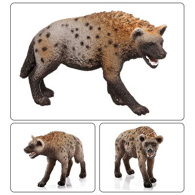#ad 1* Africa Hyena Hyaena Wild Dog Animal Figure Model Toy Collector Decor Kid Gift $8.06