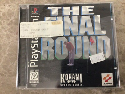 #ad Final Round Golf PS1 Playstation 1 Complete CIB New Factory Sealed $31.50
