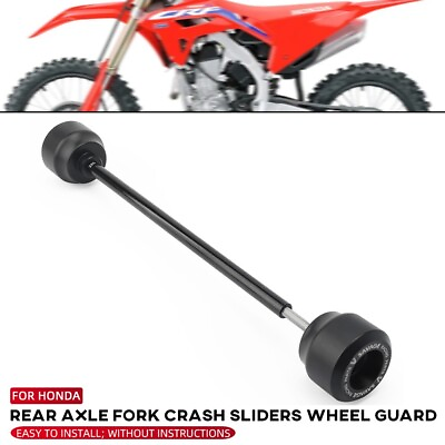 #ad Rear Wheel Fork Axle Slider Crash Guard Protector For HONDA CRF 250R X CRF450RX $22.99