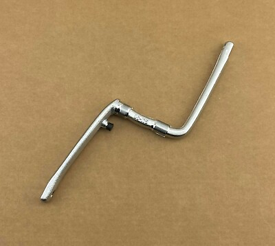 #ad #ad 175MM LONG VINTAGE LOWRIDER BICYCLE ONE PIECE CRANK FLAT STYLE IN CHROME. $29.99
