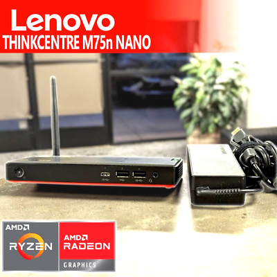 #ad ThinkCentre M75n Nano MINI PC Desktop Ryzen 5 3500U 16GB Vega 8 128GB Win11 WIFI $159.99