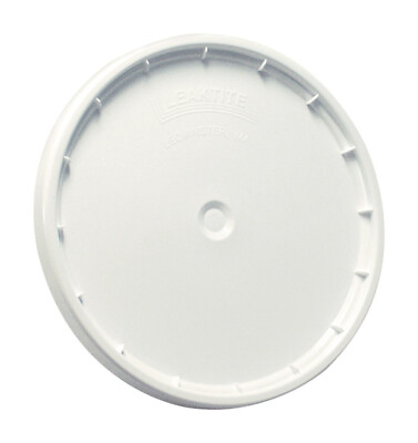 #ad Leaktite LD6G01WH010 5 gal. Capacity Plastic Bucket Lid 12 Dia. in. Pack of 10 $28.01