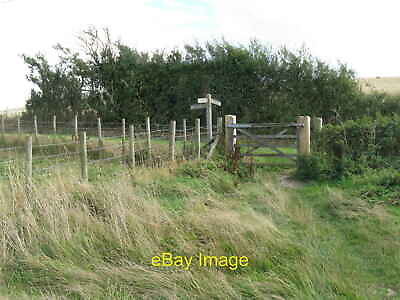 #ad Photo 12x8 Bridleway finger post east of East Dean c2013 GBP 6.00