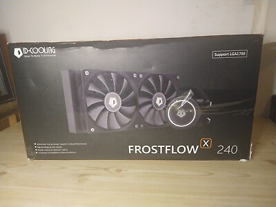 #ad ID Cooling FROSTFLOW X 240 CPU Water Cooler AIO Cooler 240mm Liquid Cooled. $80.00