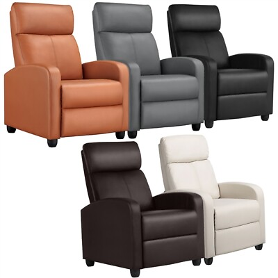 #ad Recliner Chairs Single Modern Reclining Sofas Home Theater Seating Club Chairs $129.99