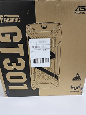 #ad ASUS TUF Gaming ATX Mid Tower GT301 New Open Box 214 X 482 X 426 W X H X L $29.99